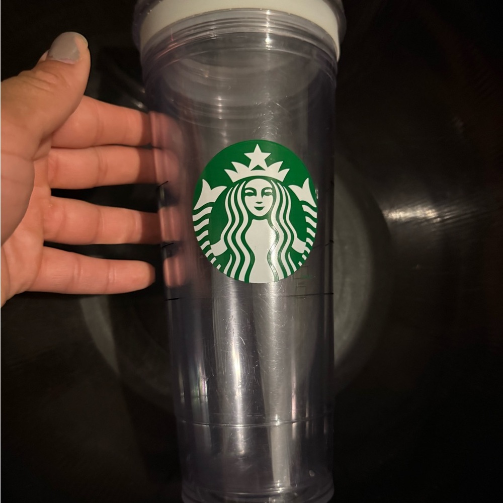 2011 Starbucks Clear Tumbler